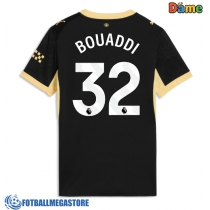 Fotballdrakt Dame Manchester City Ayyoub Bouaddi #32 Bortedrakt 2026-27 Kortermet